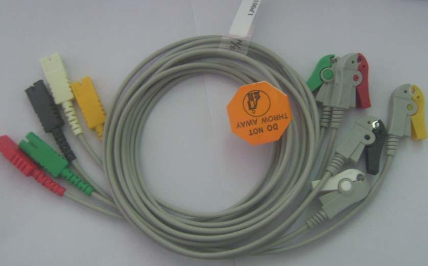 用於監護儀心電導聯及電纜 4