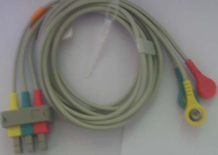用于监护仪心电导联及电缆 5