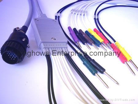 Kanz EKG 10-lead ECG cable with leadwires