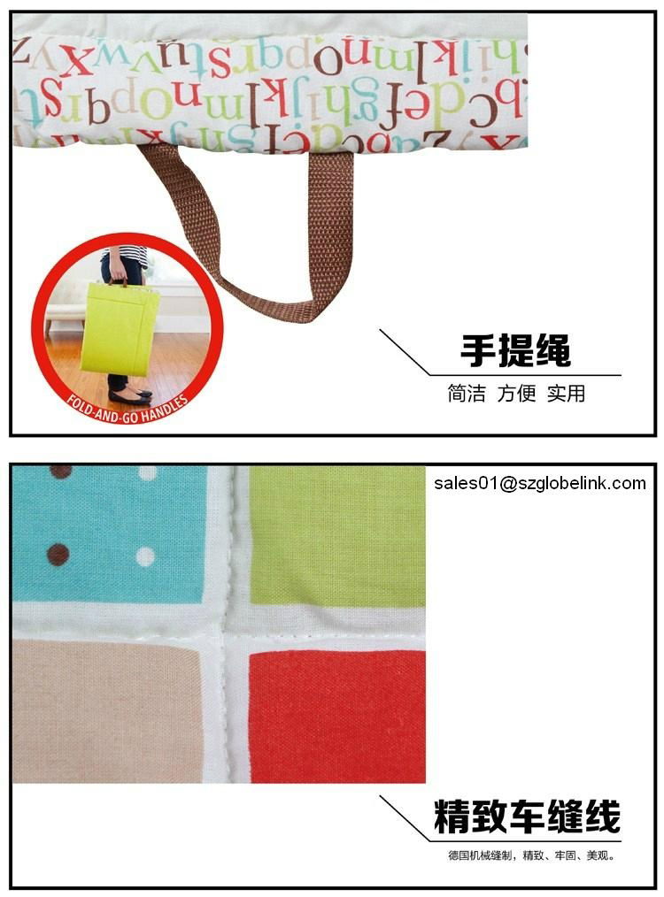 100% Baby Cotton Play Mat  Multifunction Carpet 4