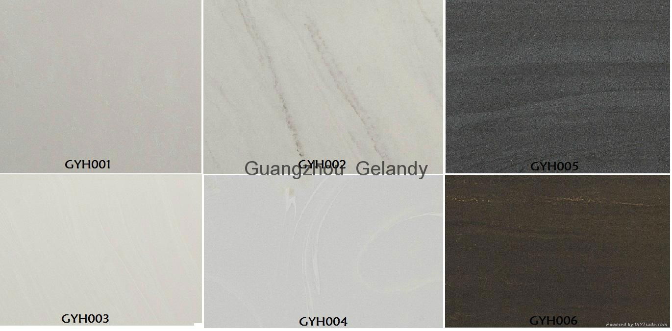 New Marble texture Acrylic Solid Surface sheets slabs 4