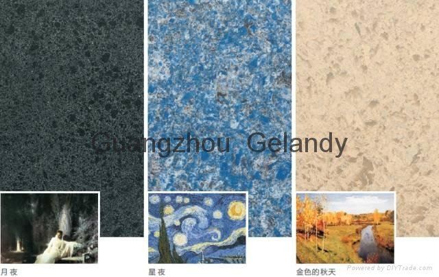 3200*1600*20mm Marble texture Quartz engineered stone slabs