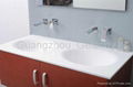 Modern style Acrylic solid surface wash basins 1