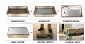 Easy to clean durable Acrylic solid surface wash basins 2