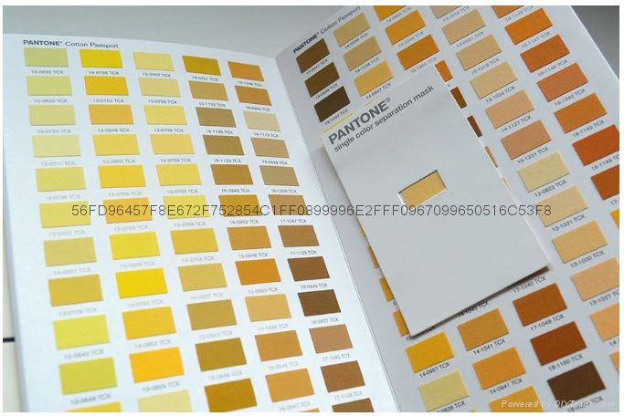 PANTONE潘通国际标准服装纺织棉布版通行证TCX色卡FHIC200正品 3