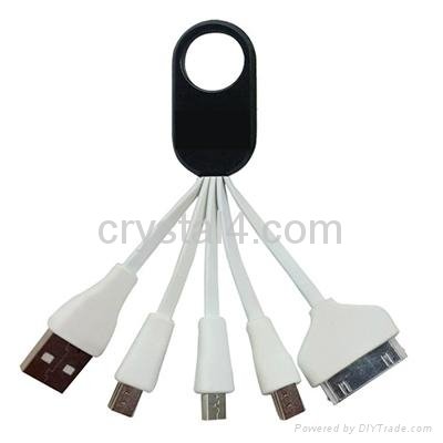 Creative 5 in 1 cable phone magnet cable