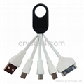 Creative 5 in 1 cable phone magnet cable