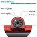 3rd brake light backup camera for Fiat Ducato