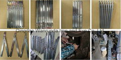 Galvanized locking stay application for furniture