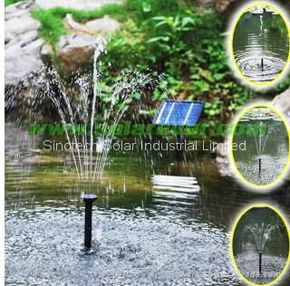 Solar garden water pump kit 2