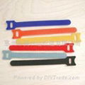 color Velcro cable tie,Velcro electric wire bundling belt 1