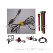 color Velcro cable tie,Velcro electric wire bundling belt 2