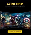 3D Virtual Reality Glasses Support 3D Movie Games Video Android VR All in one 3D 5