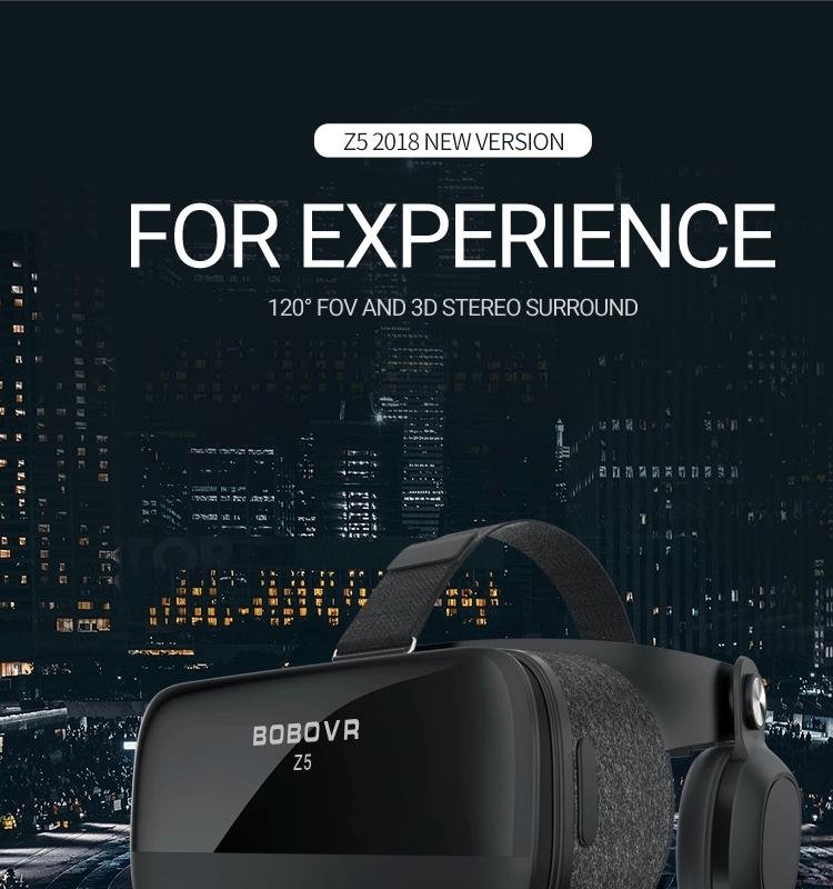 BOBOVR Z5 Earphone Virtual Reality VR Headset 3D VR Glasses 3