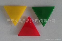 三角形磁鐵多色磁鐵