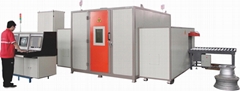 Non-destructive testing of wheel hub X-ray inspection system