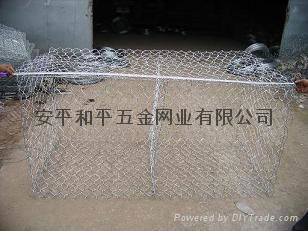 Galfan coated gabion