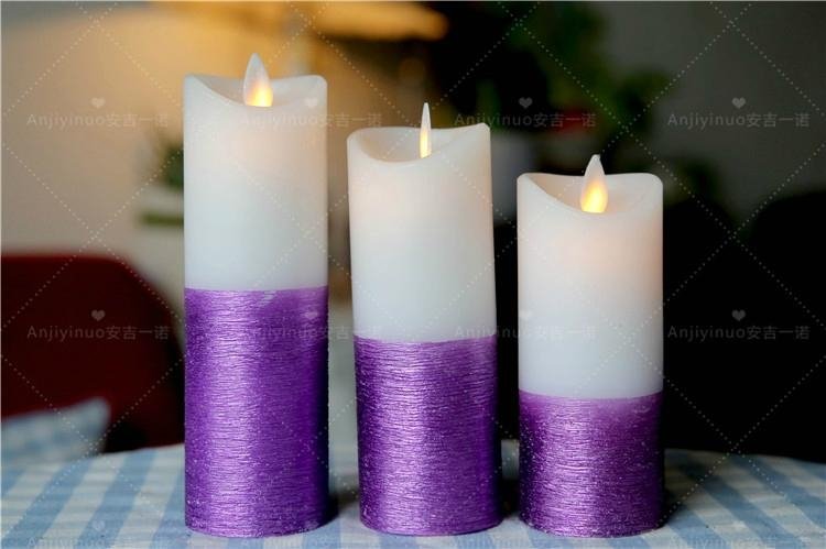 wholesale  led candle manufactory supplier china  pillar candle  4