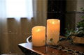 flamless and wind-proof customized function electronic rechargeable timer candle 1