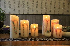 Resin candles