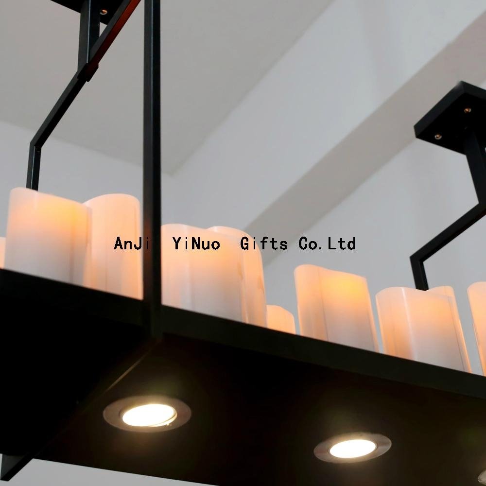 2014 personality led home lighting candle chandelier wax droplight