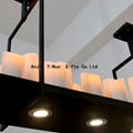 2014 personality led home lighting candle chandelier wax droplight 1