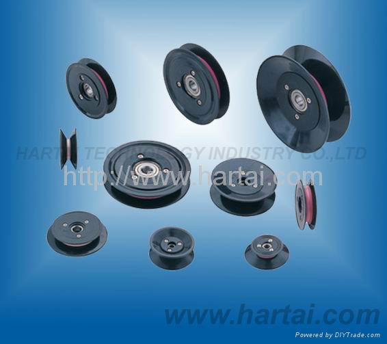 Flanged Wire Guides Pulley (Wire Roller)Wire Pulley