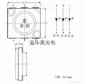 5050黃光三芯LED燈珠 4