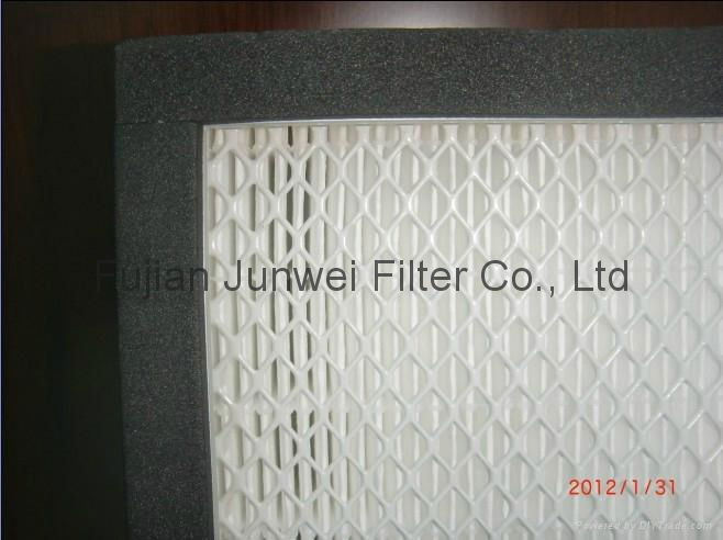 Mini pleat HEPA Filter  H13/H14 2