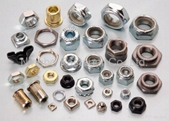 Steel Nuts Stainless Steel Nuts Brass Nuts Titanium Nuts etc