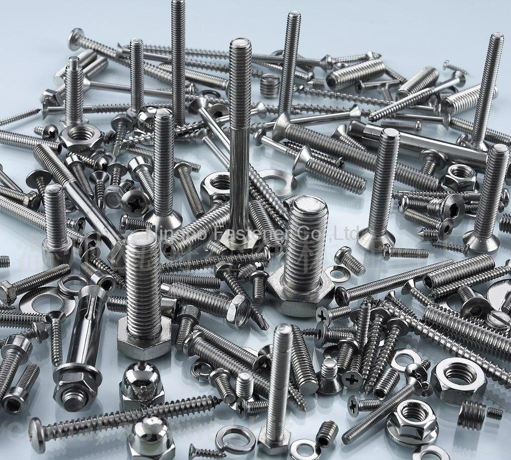 Stainless Steel Fasteners Bolts nuts washers screws anchors pins rivets studs