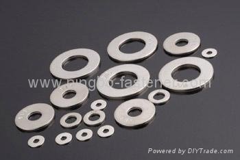 Stainless steel flat washers