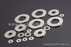 Stainless steel flat washers