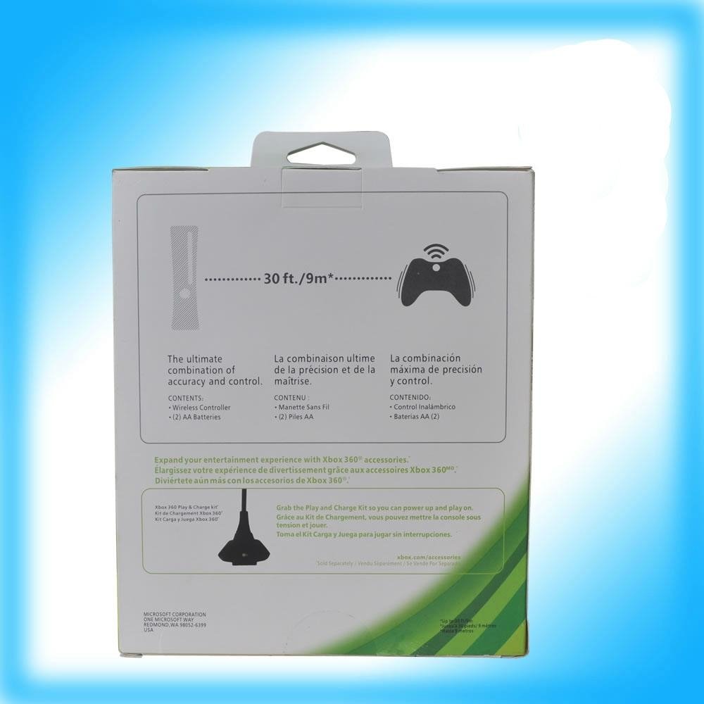 Xbox 360 Original Wireless Controller With Battery 3
