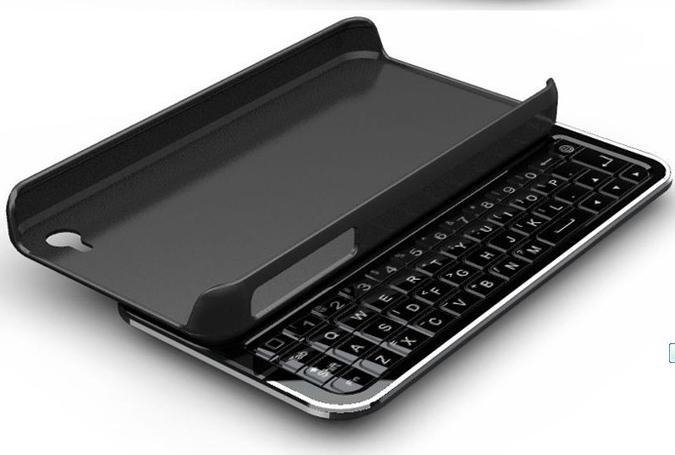 Iphone4 bluetooth sliding keyboard