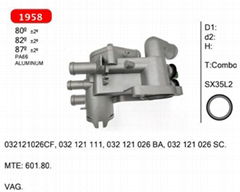 combo thermostat for VAG. 032121026CF, 032 121 111, 032 121 026 BA, 032 121 026 