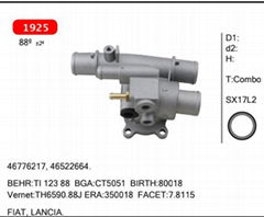 combo thermostat for FIAT, LANCIA. 46776217, 46522664