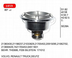 thermostat for VOLVO, RENAULT TRUCK,DEUTZ , 21360430,21198237,21033829,21705453,