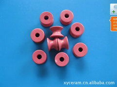 Textile ceramic roller