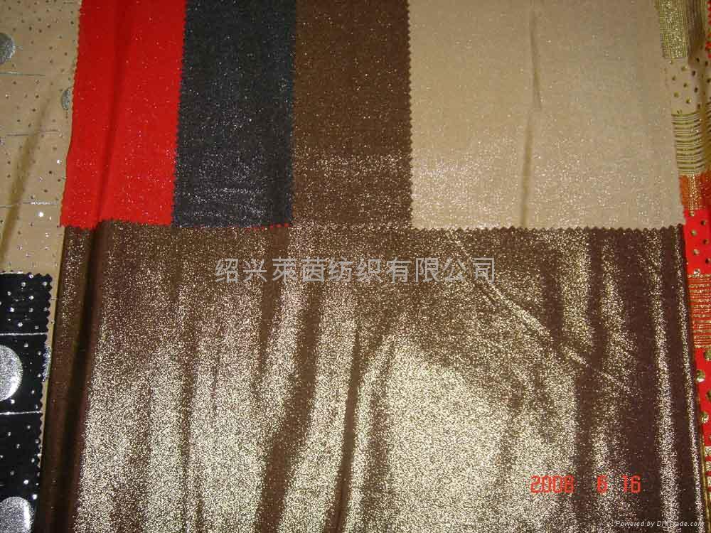 FDY spandex dyeing with foil jersey fabric