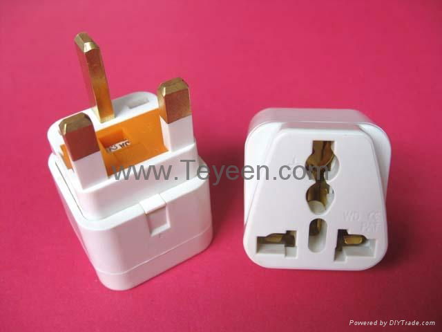 UK Plug Adapter (with Fuse)  (WD-7F) 5