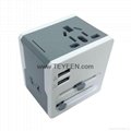 Universal Travel Adapter with Dual USB Charger （DY-015） 9