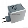 Universal Travel Adapter with Dual USB Charger （DY-015） 12