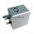 Universal Travel Adapter with Dual USB Charger （DY-015） 10