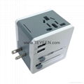 Universal Travel Adapter with Dual USB Charger （DY-015） 11