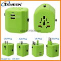 New World Travel Adapter with Dual USB Charger （DY-019） 10