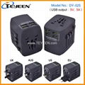 World Travel Adapter with 4 USB Charger ( DY-025 ) 3