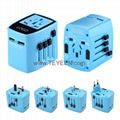 2 USB  Travel adapter with LED logo 3