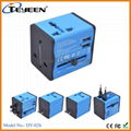 Unviersal Travel adapter with USB