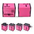 Unviersal Travel adapter with USB charger 4